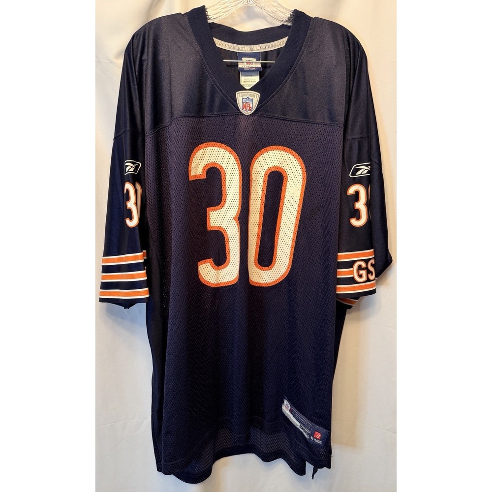 Mike Brown Chicago Bears Reebok NFL Authentic Size 2XL On-Field Home Navy Jersey